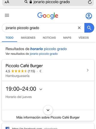 Piccolo Cafe Burger